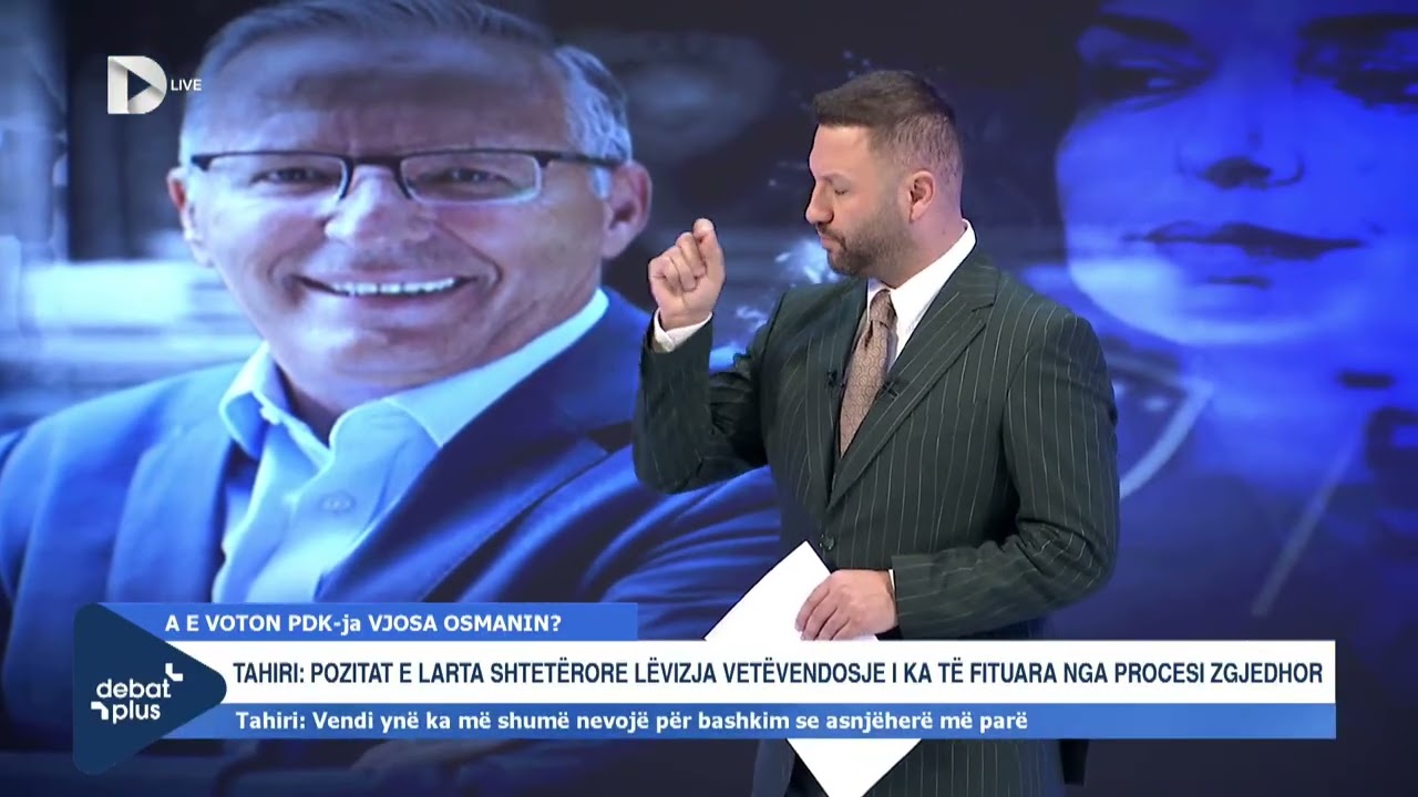 Tahiri: Vjosa Osmani s'e ka problem PDK-në, s’i vjen rendi asaj për te PDK–problemin e ka me Kurtin