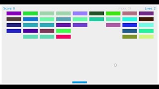 Brick Breaker Game on Webcreative.me