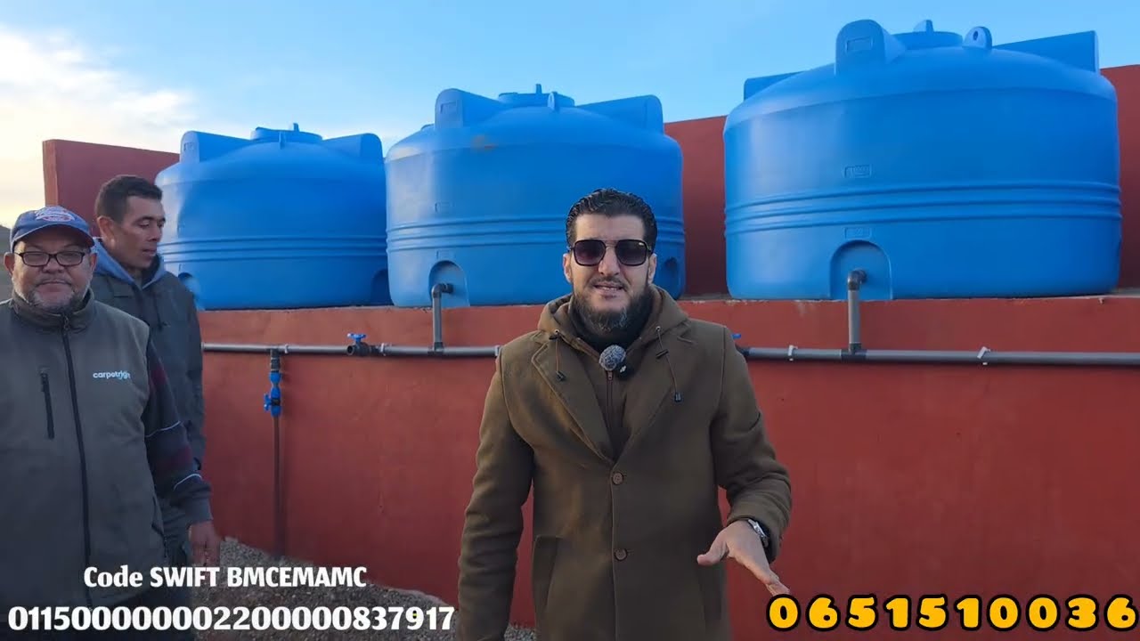 تسليم بئر رقم 27 ..ما شاء الله مشروع رائع 