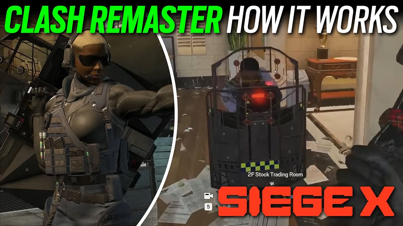 How the Clash Remaster Works - 6News - Rainbow Six Siege X - YouTube