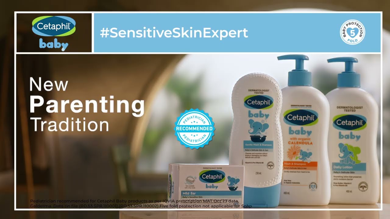 Cetaphil Baby (English)  | Baby Mild Bar | Parenting Ki Nayi Parampara