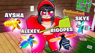 Viramos MOSQUITOS, mas não podemos ser Pegos no Roblox