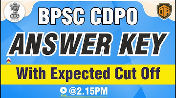 CDPO EXAM 15 May 2022 |CDPO Answer Key with Expected Cut Off| CDPO Paper Analysis | #cdpo_answer_key