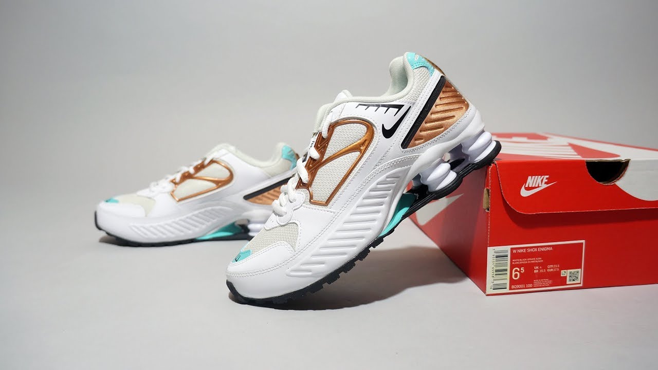 nike shox enigma 9000 rose gold