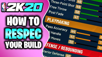 How To Re-Spec Your MyPlayer in NBA 2K20 | NBA 2K20 ReSpec System