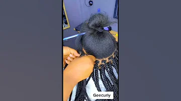 How To Twist Braid Using Brazilian Wool 