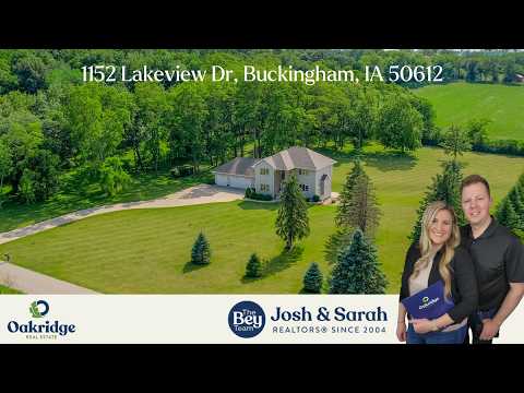 1152 Lakeview Dr, Buckingham, IA home video tour