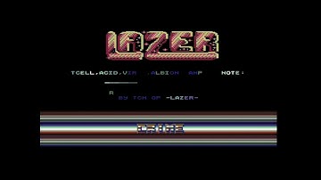 Lazer intro - Typhoon C64