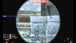 Black Ops Multiplayer - Multi Kill Sniping