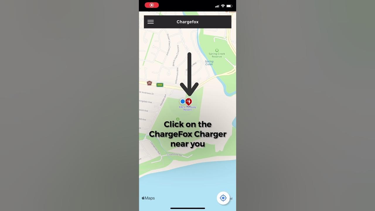 How to activate ChargeFox Chargers via the iOS app ChargeFox Tesla in the Gong YouTube