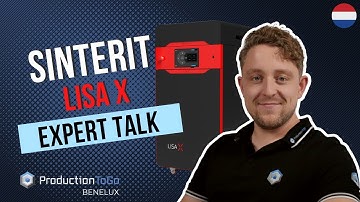 ProductionToGo Benelux - Sinterit Lisa X  - Expert Talk