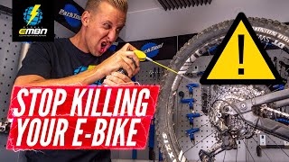 How To Stop Destroying Your EBike | Winter EMTB Maintenance Mistakes