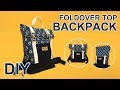 DIY Foldover top Backpack | 나만의 롤탑 백팩 만드는 방법 | How to sew backpack | リュックサックの作り方 #sewingtimes