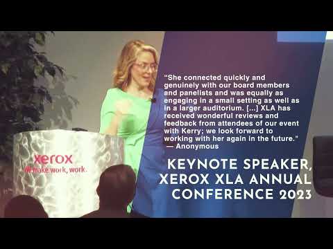 Kerry Barrett Speaker Demo Reel 2024