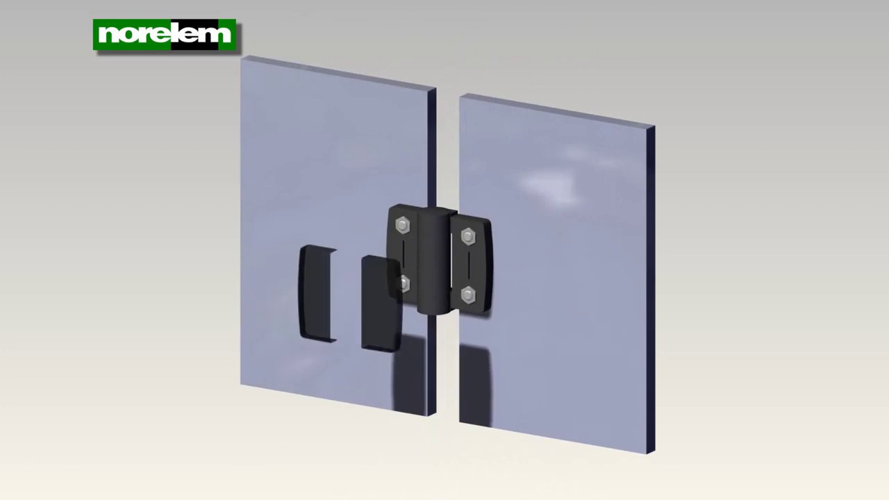 27857 - Scharniere aus Kunststoff mit Rastfunktion von norelem