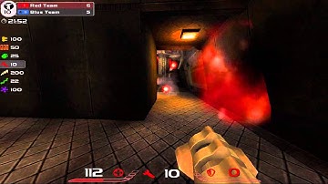 Quake Live - 5v1 in Clan Arena (...almost pulled it off)