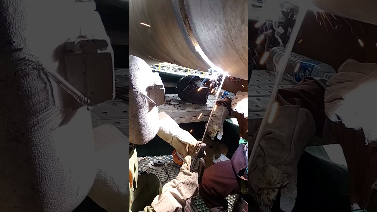 This is my Golden Joint metal SS-347 on the GTL project Uzbekistan