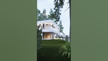 House Chemshir - 5 images in 5 seconds - Enscape + ArchiCAD #shorts
