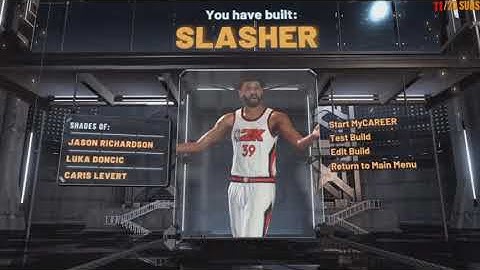 NBA 2K21 SG Build Breakdown All Blue Pie Chart Slasher