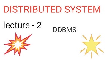 distributed system  || distributed database management system || hindi tutorial
