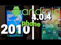 Našel jsem NEJSTARŠÍ DOTYKOVÝ TELEFON z 2010 | android 4 4.0.4 rewiew old games download downgrade 👍