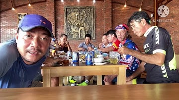 Xe đạp thể thao vui tour cuối tuần tp sadec quán nhậu Thi Thơ