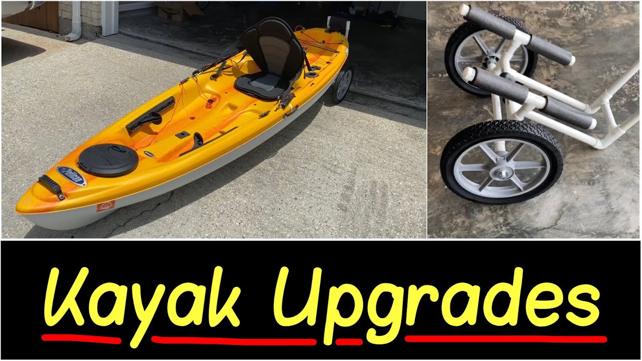 ✓Best Kayak Wheels and Kayak Seat for My Pelican Icon 10ft