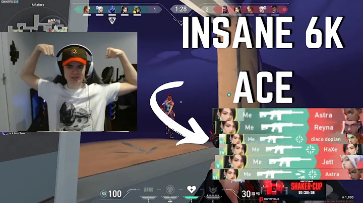 SEN SicK CLEAN INSANE ACE 6K! | VALORANT Clips