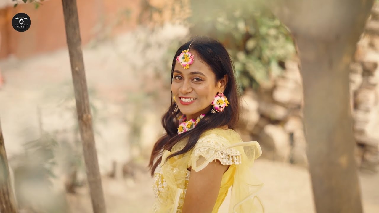 BEST HALDI CINEMATIC VIDEO || BARKHA || 2025|MOMENT'S MAKER PHOTOGRAPHY|| 9614718567