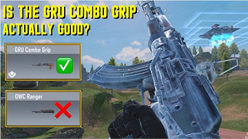 IS THE NEW GRU COMBO GRIP ACTUALLY GOOD? | Call Of Duty Mobile | CODM #codm #codmbattleroyale