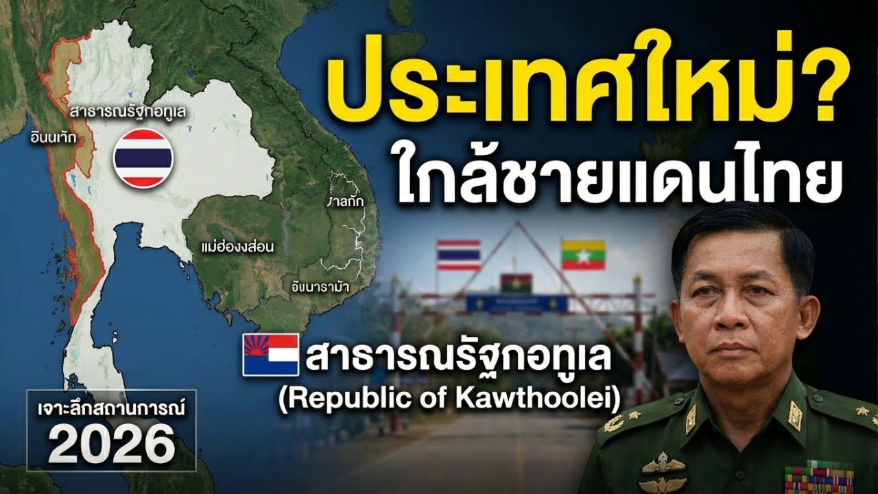 ไทยมีเพื่อนบ้านใหม่? รู้จัก "กอทูเล" รัฐประกาศเอกราชที่สะเทือนถึงแม่สอด!