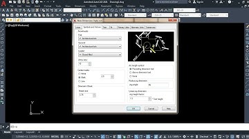 CÁCH THIẾT LẬP DIM TOÀN TẬP TRONG AUTOCAD