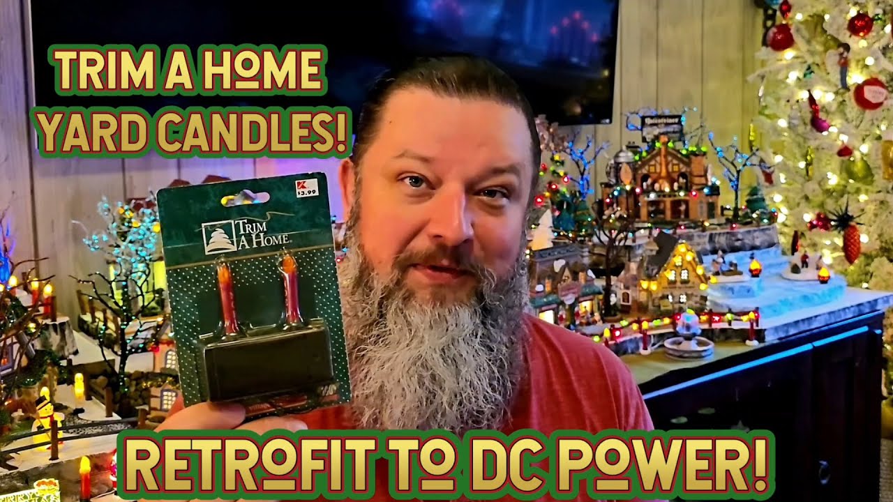 Свечи для домашнего двора переделаны! 