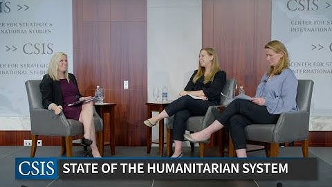 State of the Humanitarian System - Humanitarian Forum