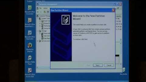 Computer Skills & Shortcuts : How to Partition a Hard Drive