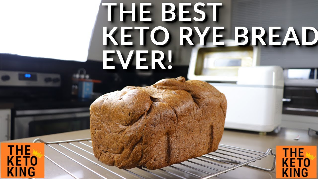 The BEST Keto Bread EVER - Keto Rye! | Keto yeast bread | Low Carb Bread | Bread Machine Recipe ...