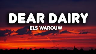 Dear Diary - Els Warouw (Lirik/Lyrics) 'dear diary ku ingin bercerita semalam aku bermimpi'