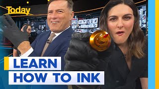 Today hosts learn how to tattoo | Today Show Australia by TODAY 1,454 views 3 days ago 3 minutes, 57 seconds