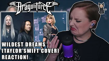 DRAGONFORCE - WIldest Dreams (Taylor Swift Cover) REACTION | TAYLOR GOES POWER METAL?!?