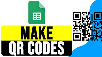 How to MAKE QR CODES in GOOGLE SHEETS 2025 | QR Code Generator