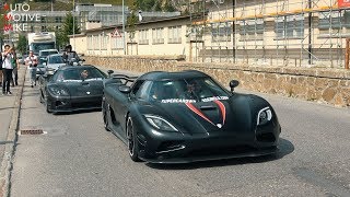 This time i have filmed the 940hp koenigsegg agera x in a head-to-head
acceleration trial with 1500hp regera and ferrari laferrari. ...