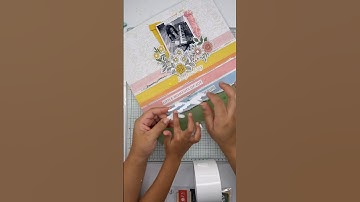 @ACherryOnTopCrafts  Cherry Spring Box - 12X 12 Layout. Sped up Process Video! #scrapbooking