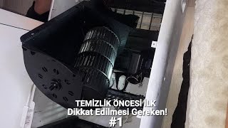 ARÇELİK AC 6030 HAVADAN SOĞUTUCU MOTOR BAKIMLI VE TOZUNU TEMİZLEMEK ! (1)