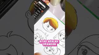 How to Color Your Hair & Face ✅ Let's try this method. #art How to Color Your Hair & Face ✅ Let's try this method. #art