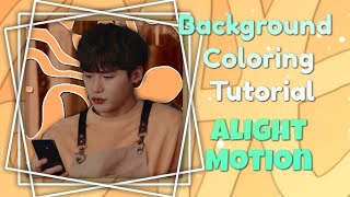 Background Coloring Tutorial [Basic Tutorial Alight Motion] | mamamoblue tutorials