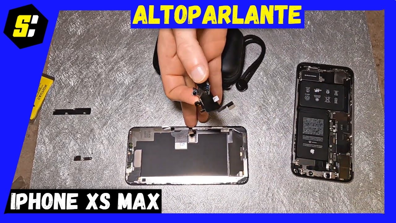 Sostituzione ALTOPARLANTE IPHONE XS MAX - Speaker replacement #iphonexsmax # iphone #apple #speaker - YouTube