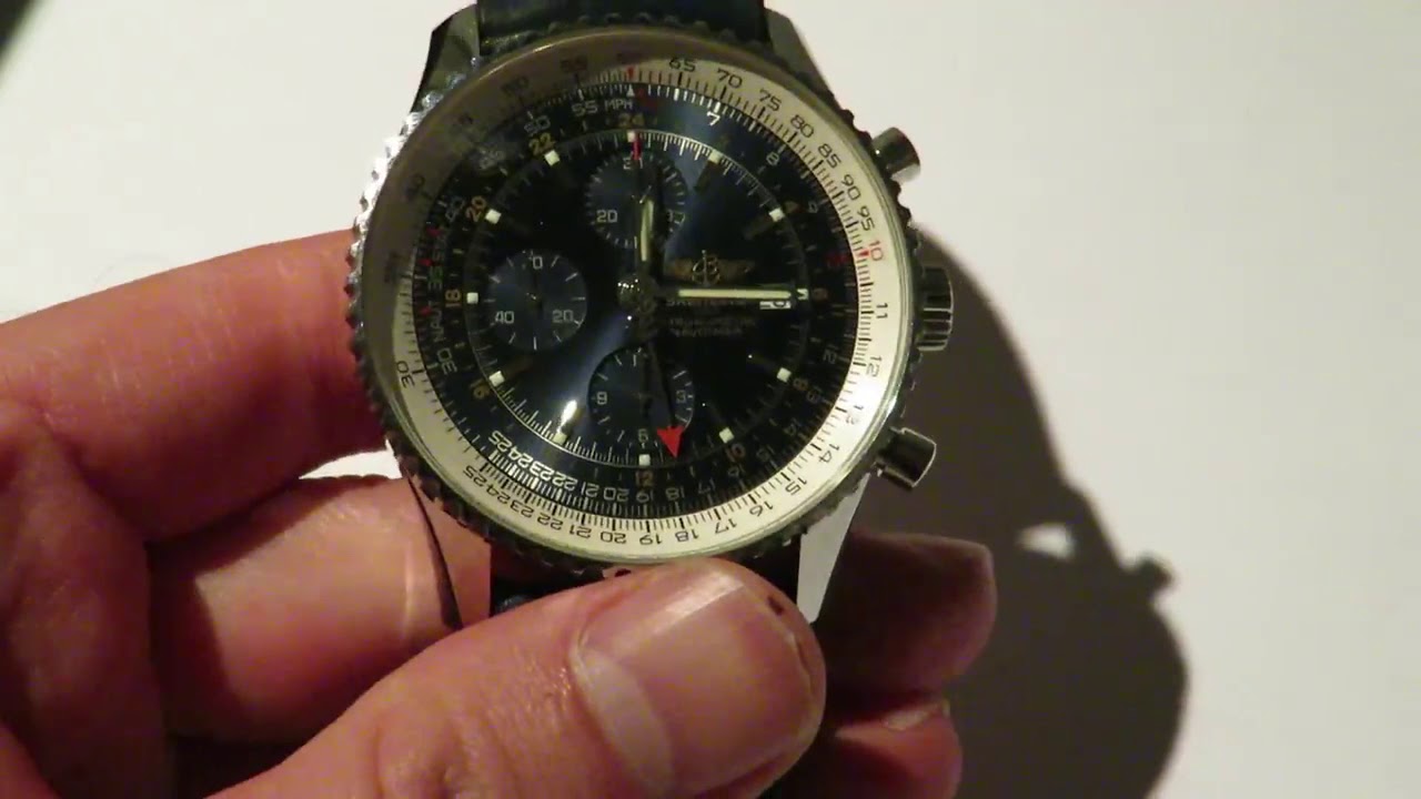 breitling navitimer gmt 46mm
