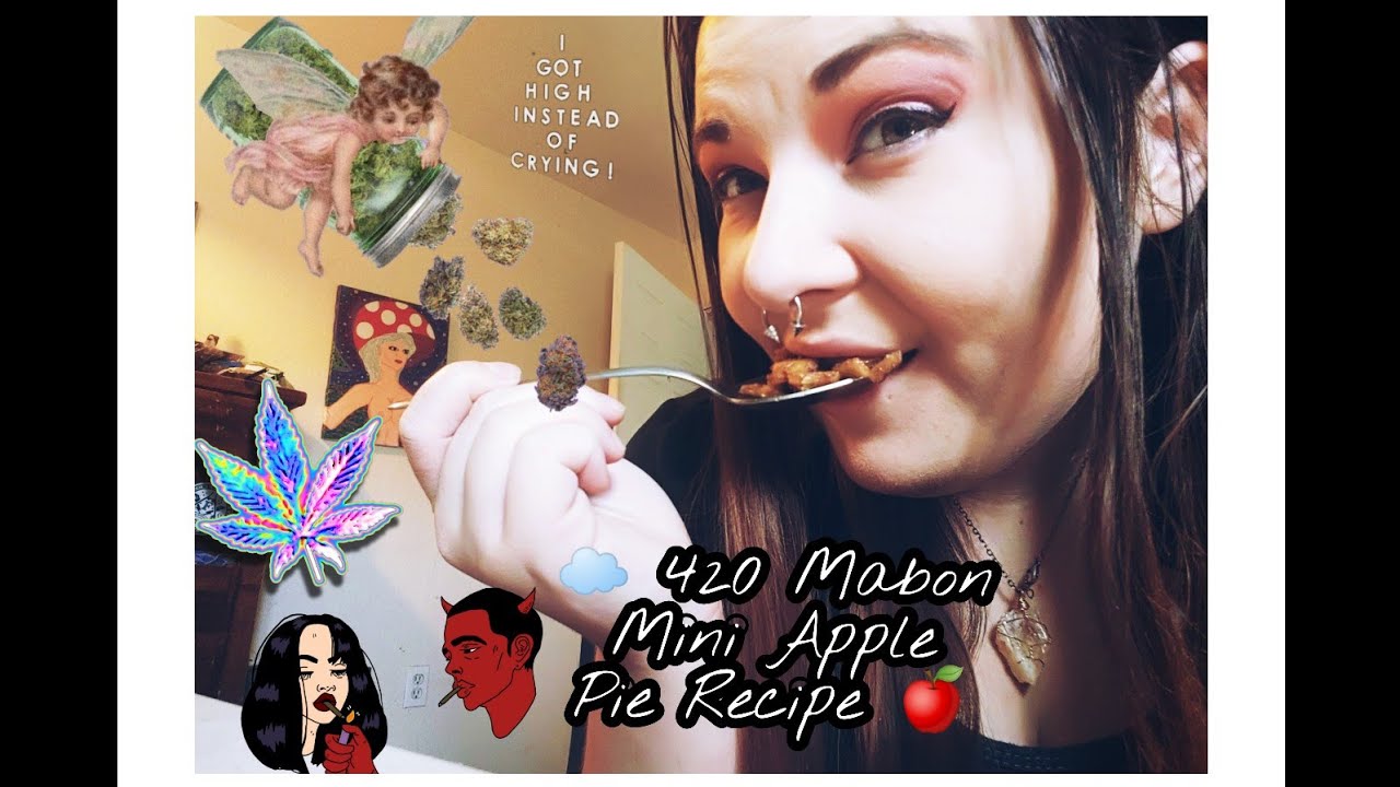 ☁ 420 Mini Mabon Apple Pie Recipe 🍎