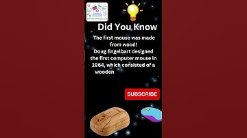 The first mouse was made from wood! 🧐🧐#youtubeshorts #youtube #viral