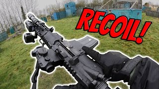 First Game with an Airsoft GBBR! (I FELL IN LOVE!) - Tokyo Marui MWS GBBR Gameplay